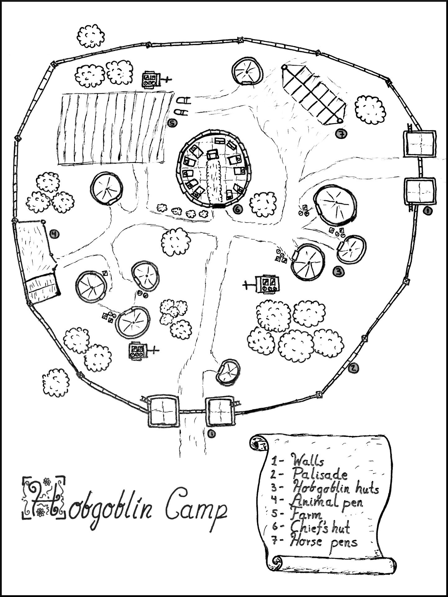 Map 17 Hobgoblin Camp Elven Tower   17 Hobgoblin Camp L 1443x1920 