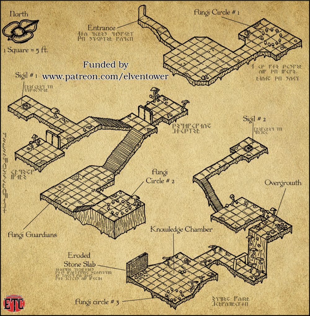 Map 67 - Mushroom Circles