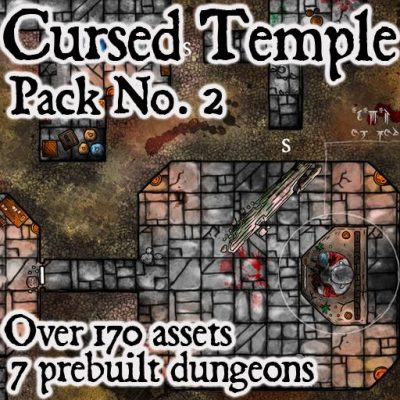 Pack No.2 - Cursed Temples - Roll20