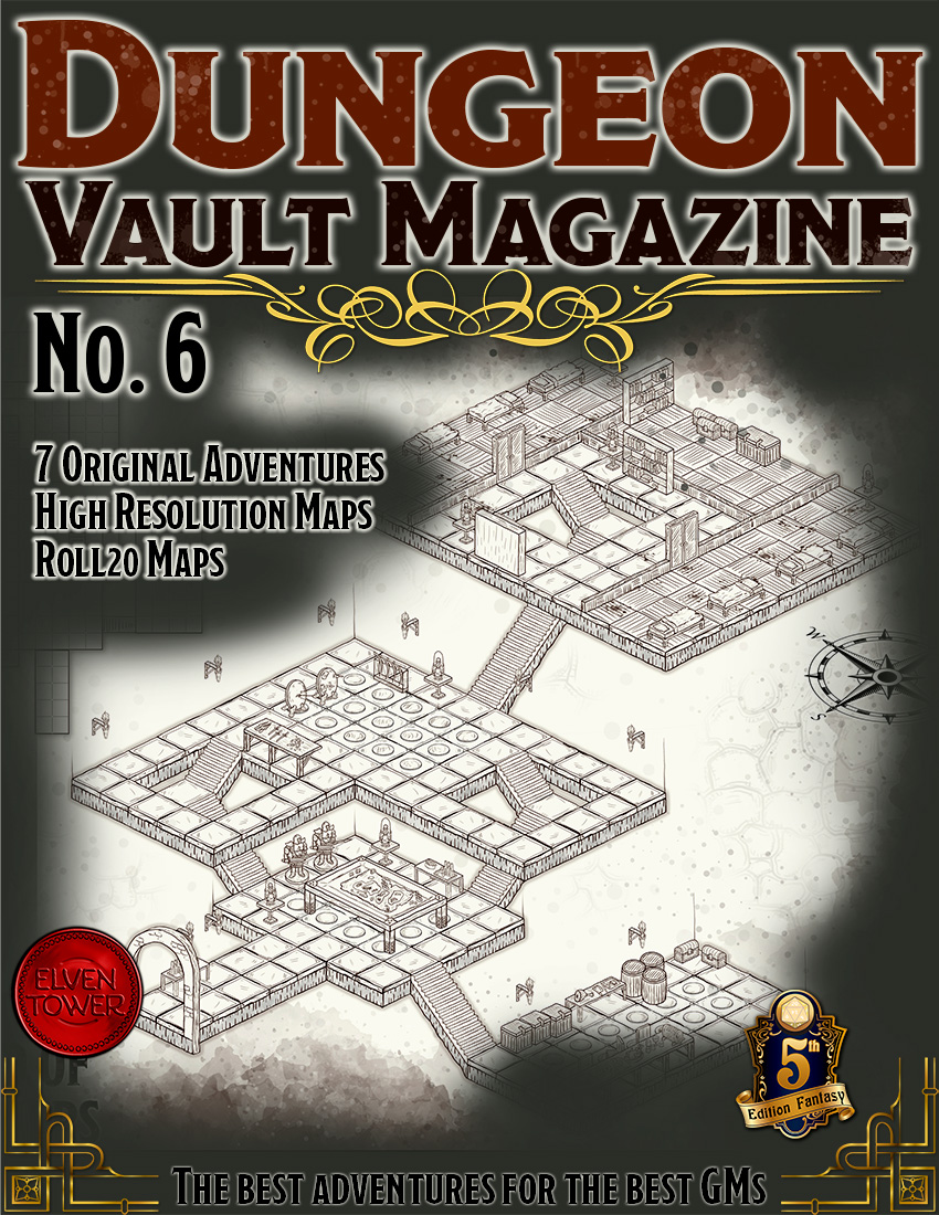 Dungeon Vault Magazine No. 6 – Published