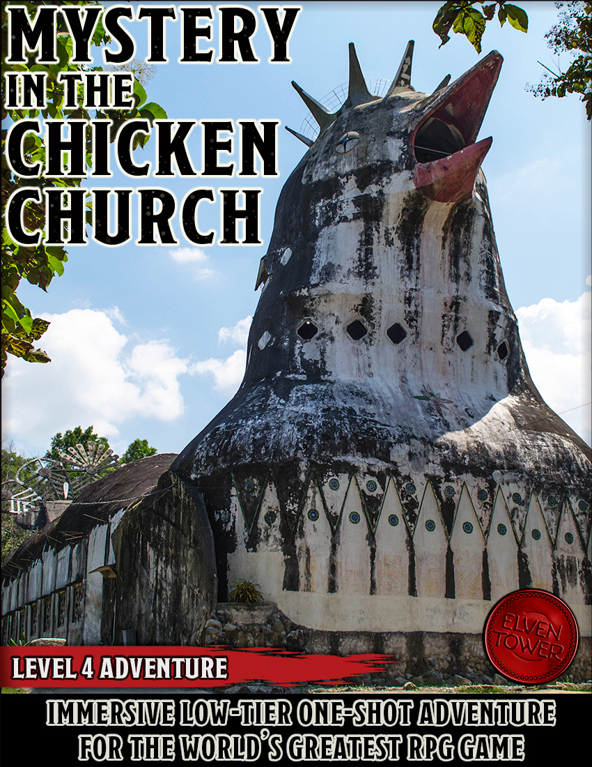 Mystery in the Chicken Church – D&D 5e Adventure – Level 4