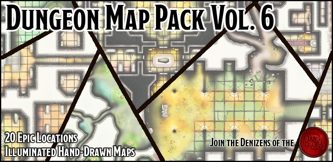 Foundry Vtt Dungeon Map Pack Vol 6