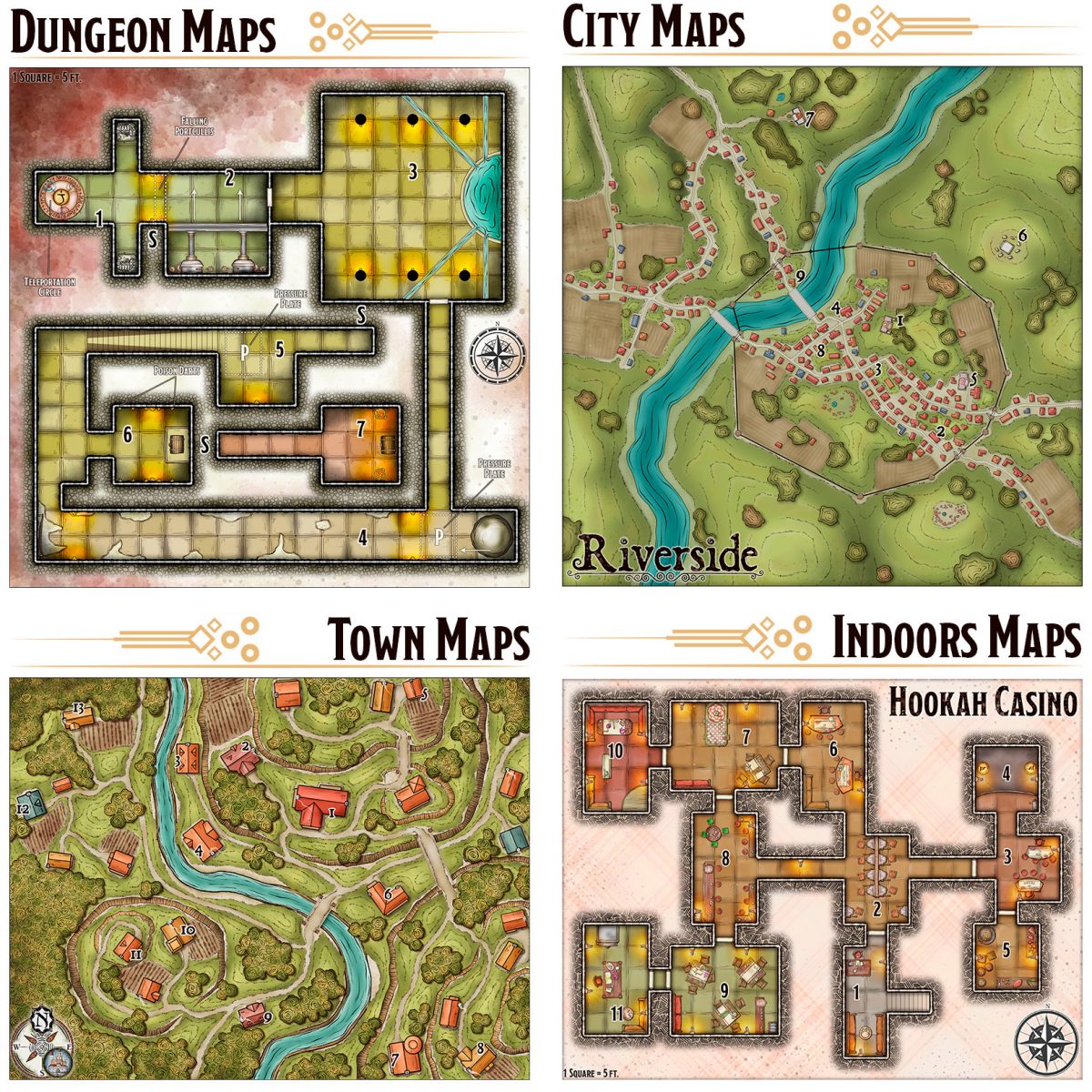 Commission Custom Maps Elven Tower Adventures