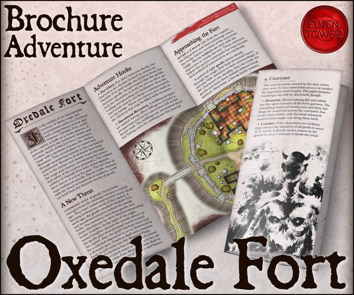 Brochure Adventure 10 – Oxedale Fort