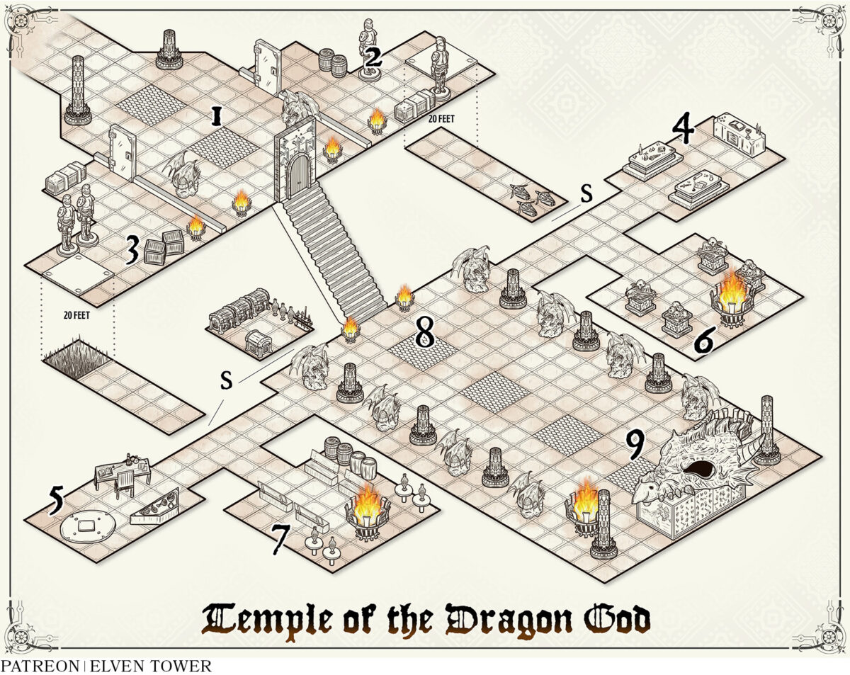 803 Temple of the Dragon God