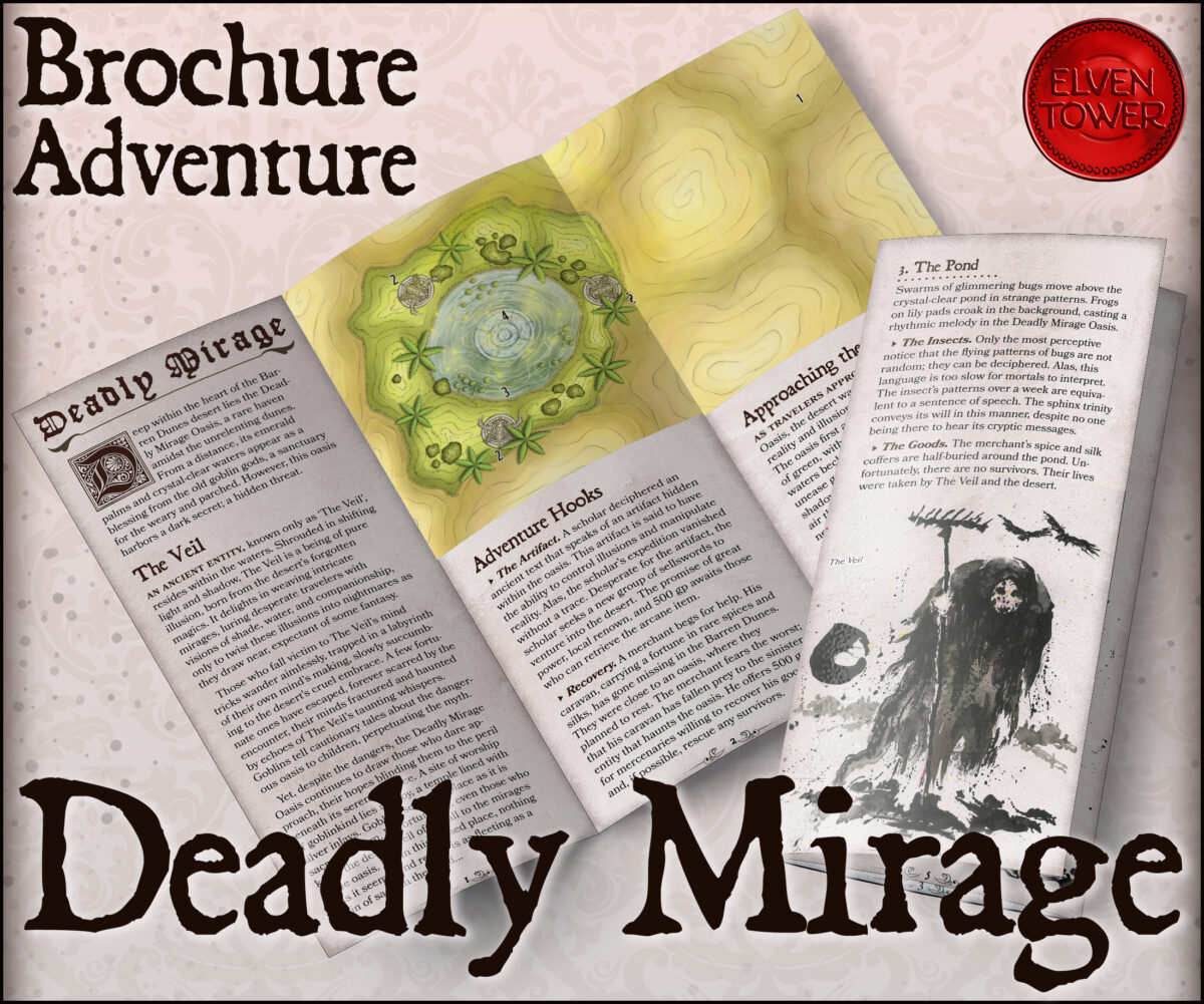 Brochure Adventure 11 – Deadly Mirage